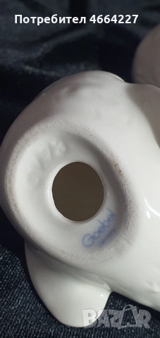 Елегантни бели порцеланови фигурки на птици  Goebel , снимка 4 - Фигурки - 53057777