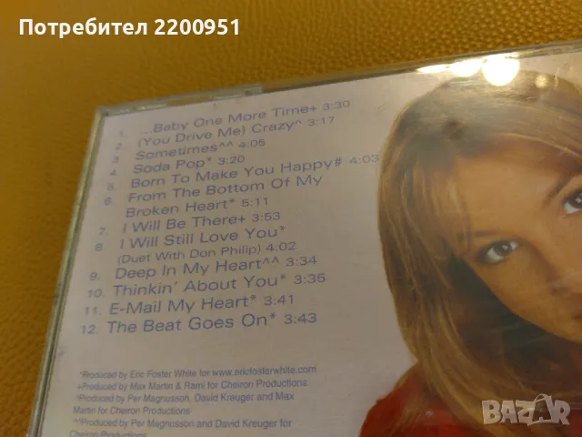 BRITNEY SPEARS, снимка 8 - CD дискове - 47189385