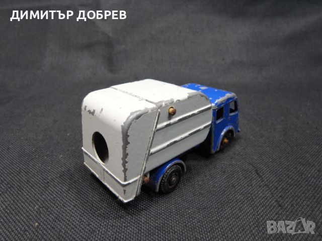 СТАРА РЕТРО МЕТАЛНА КОЛИЧКА LESNEY MATCHBOX ENGLAND TIPPAX REFUSE COLLECTOR, снимка 4 - Колекции - 46291246