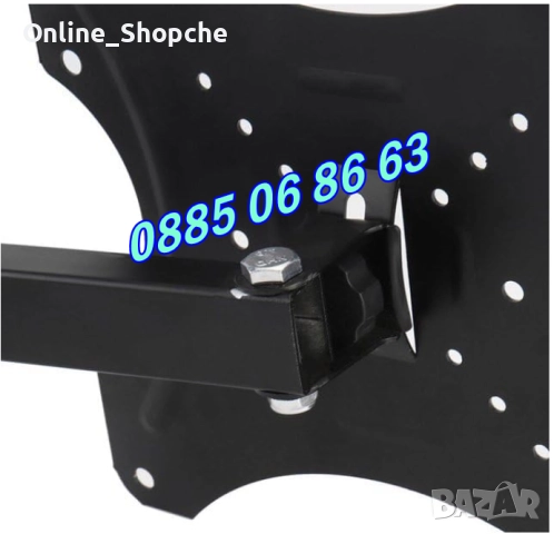 Въртяща стойка за телевизор за стена 14-42", подвижна стойка до 35кг, снимка 6 - Стойки, 3D очила, аксесоари - 52502988