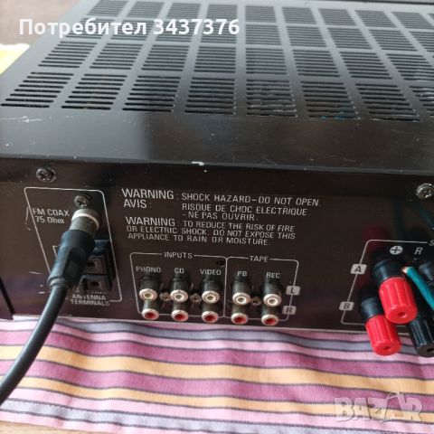 Ресийвер DENON DRA-385RD, снимка 7 - Ресийвъри, усилватели, смесителни пултове - 46660785