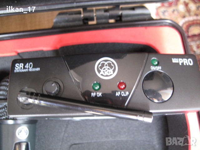 AKG WMS 40 mini PRO 2 Микррофона с кейс Внос от Германия в отлично състояние , снимка 2 - Микрофони - 38724118