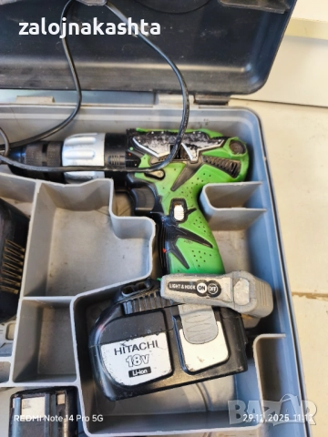 перфоратор Hitachi DV18DL 18V литиево-йонна батерия, снимка 2 - Други инструменти - 52925958