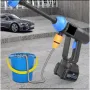 Акумулаторна водоструйка 48V – Пистолет за миене с LCD дисплей и 6 режима, снимка 1