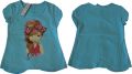 Блуза с къс ръкав за момиче, снимка 1 - Детски Блузи и туники - 45233644