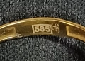 Златен пръстен /585/, снимка 5
