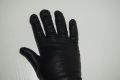 Черни Дамски Ръкавици От Естествена Кожа Размер S, снимка 5