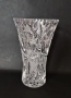 Масивна и голяма кристална ваза, снимка 1