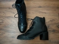 Черни боти от естествена кожа , снимка 11