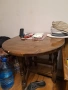 Масивна дървена маса, сгъваема, снимка 3