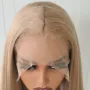Елегантна права руса перука с дантела 13x4 лейс фронт LACE FRONT, снимка 3