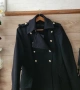 Черно палто Zara МИЛИТЪРИ златни копчета , снимка 9