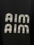 Черна тениска Aim, снимка 2