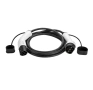 Electric car charging cable - Type 2 to Type2 32A three-phase 5m, снимка 1