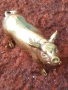 Бронзова фигурка на 🐷 прасе 44637, снимка 7