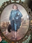 Рамка/картина от бронз/месинг с изображение на момче, снимка 3