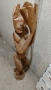 дървена фигура височина 1 метър. , снимка 2