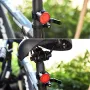 Комплект LED светлини за велосипед, Водоустойчиви, Кръгли, USB, ZH-068, снимка 7