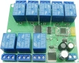 Aihasd Bluetooth релеен модул 8 канала 4.0 BLE за Apple Android телефон IOT, снимка 2