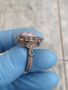 Стар сребърен пръстен с Ахат, снимка 4