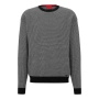 €160 Мъжки пуловер с дълъг ръкав Men's Hugo Boss Scol Sweater в черно Размер L, снимка 5