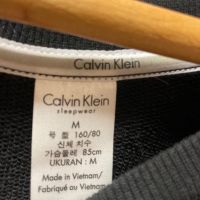 спортна черна еластична блуза Calvin Klein М размер , снимка 8 - Блузи с дълъг ръкав и пуловери - 45270177