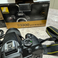 Nikon D3300 AF-P 18-55 VR KIT, снимка 3 - Фотоапарати - 44941873