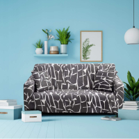 Еластичен калъф за диван "Харизма", сиво, снимка 6 - Други - 44977581