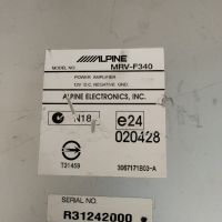 ALPINE MRV-F340 Power amplifier , снимка 9 - Ресийвъри, усилватели, смесителни пултове - 45843282