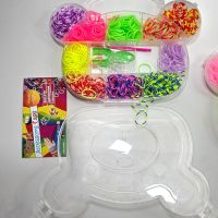 Комплекти с ластички за плетене 600бр. / 2 модела ластици за гривни, снимка 4 - Игри и пъзели - 45216170
