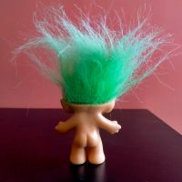 Играчка Кукла Трол Troll 7 см + коса, снимка 4 - Колекции - 45904380