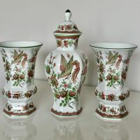 Трио порцеланови вази, снимка 5 - Вази - 45506976