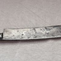 Стар кован нож, каракулак, снимка 2 - Колекции - 46101096