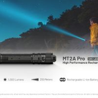 Nitecore MT2A Pro фенер, снимка 2 - Къмпинг осветление - 45403467