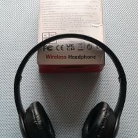 Безжични блутут слушалки с микрофон Р47, снимка 4 - Слушалки и портативни колонки - 45635986