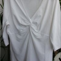 дамска тениска памук бяла, снимка 1 - Тениски - 11045861