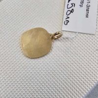 Златна висулка - 1,76 гр., снимка 1 - Колиета, медальони, синджири - 45715063