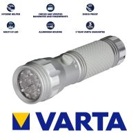 Мощен мини ув фенер UV лед лампа фенерче Varta ултравиолетова светлина, снимка 8 - Друга електроника - 45399532