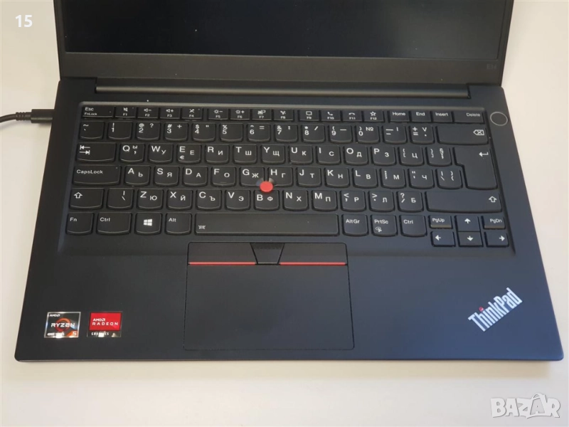 Преносим компютър Lenovo Thinkpad E14 Ryzen 5 /24GB ram /1250GB Nvme/Radeon/Win11 pro /Офис /VPN , снимка 1