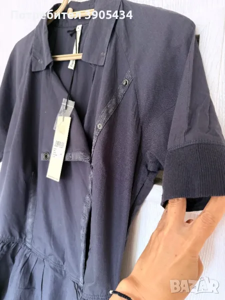 Нова рокля маслено синьо, снимка 1