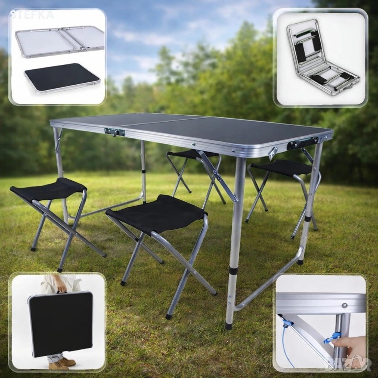 Комплект маса със столове, снимка 1