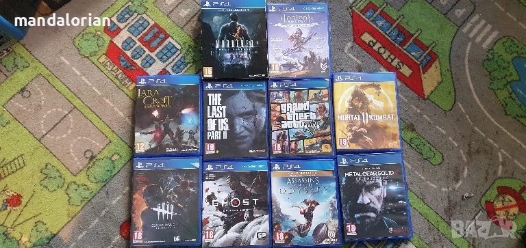 нови 12.11.25 Лот игри Playstation 4 съвместими с Playstation 5 ps4 ps5 , снимка 1