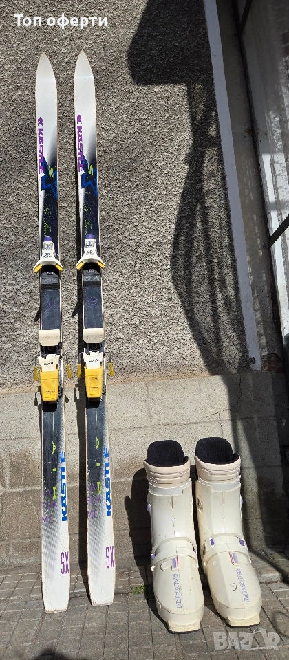 Комплект ски и обувки, снимка 1