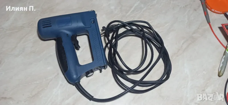 Продавам комбиниран електрически такер Meister Kraft TET530V, снимка 1