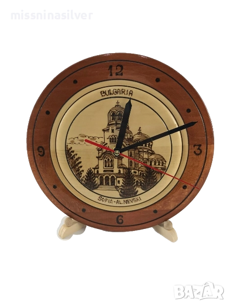 Стенен часовник с Александър  Невски, снимка 1