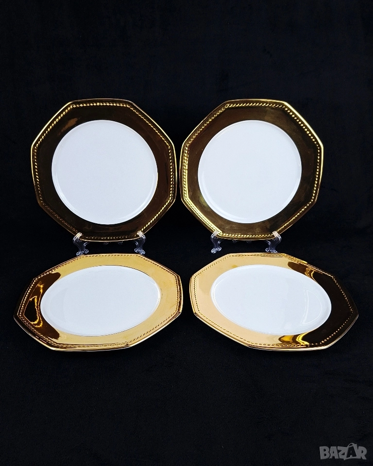 4 порцеланови плата - Schirnding Bavaria, снимка 1