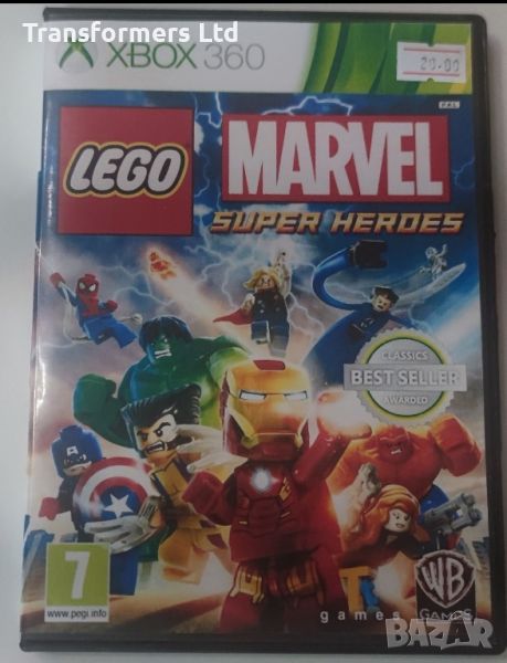 Xbox360-Lego Marvel Superheroes , снимка 1