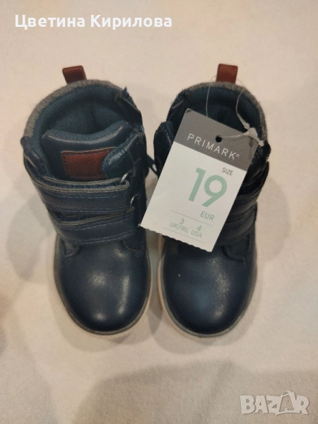 Детски кожени боти 19 номер, снимка 1