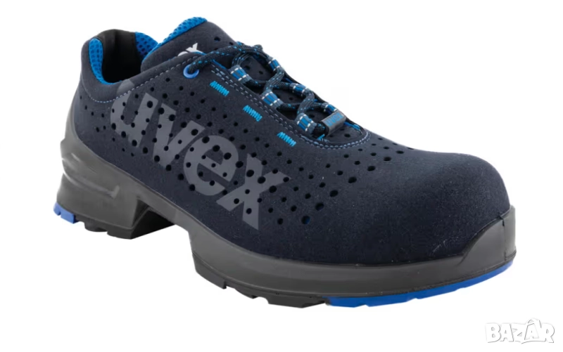 композитни предпазни работни обувки uvex S1, размер 43, снимка 1