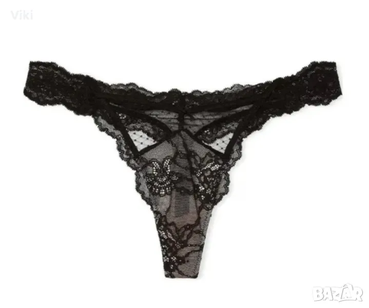 Victoria's secret оригинални черни прашки, снимка 1